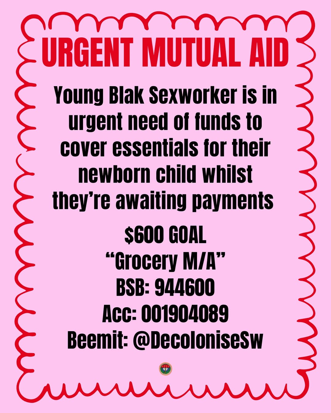 URGENT MUTUAL AID NEEDED!!