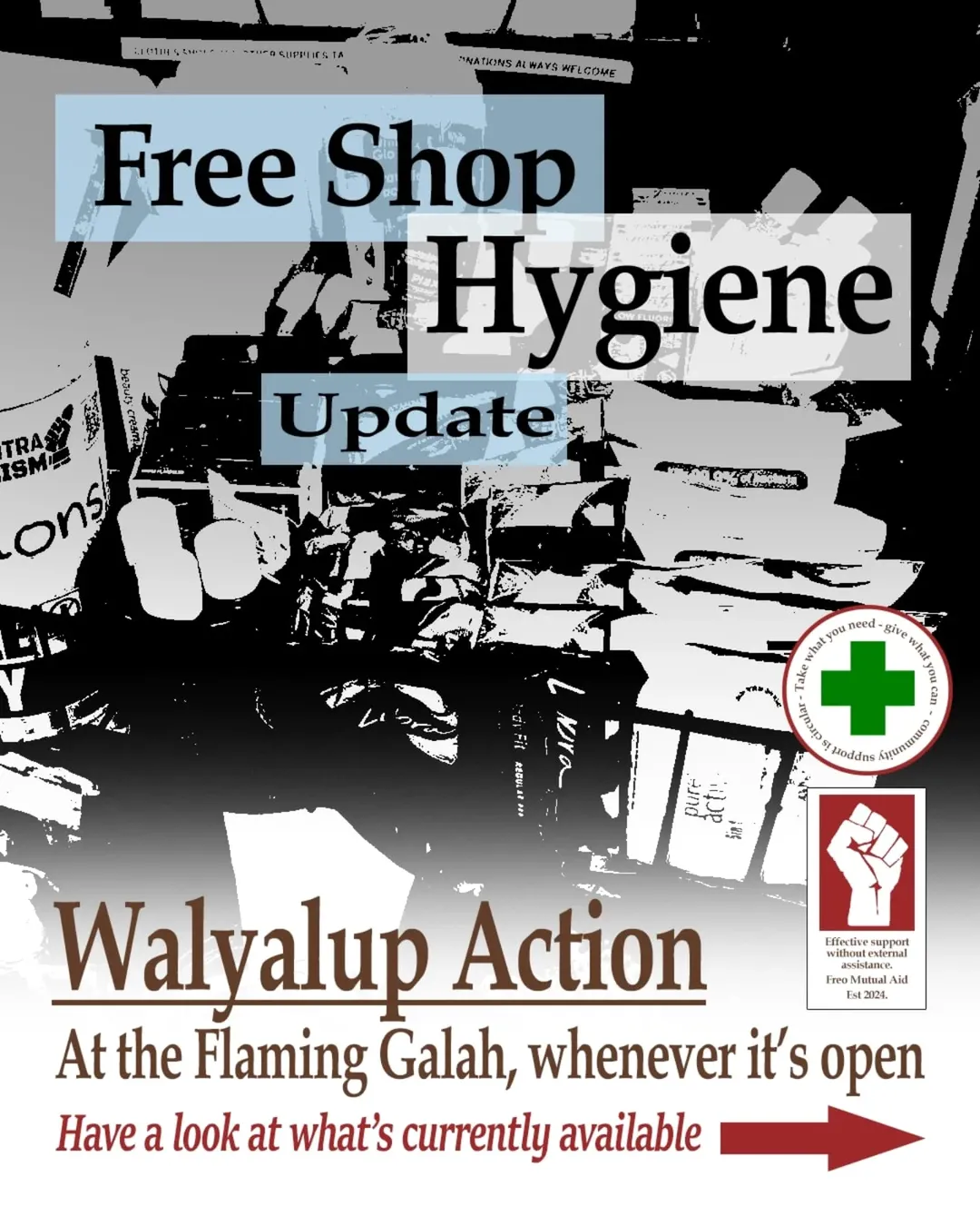Free Shop: Hygiene Update