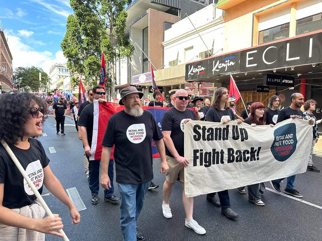 RAFFWU @ Meanjin/Brisbane for Labour Day