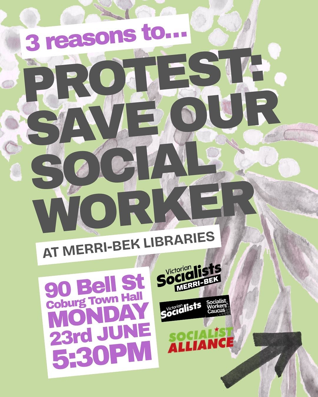 PROTEST: SAVE OUR SOCIAL WORKER