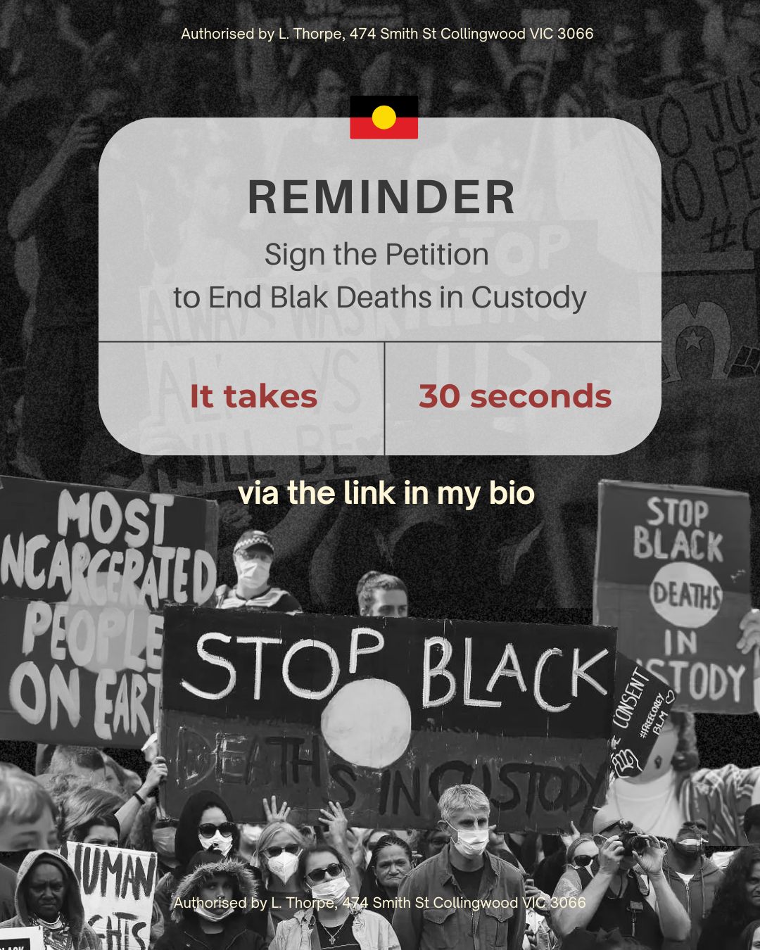 Senator Lidia Thorpe: End Deaths in Custody Petition