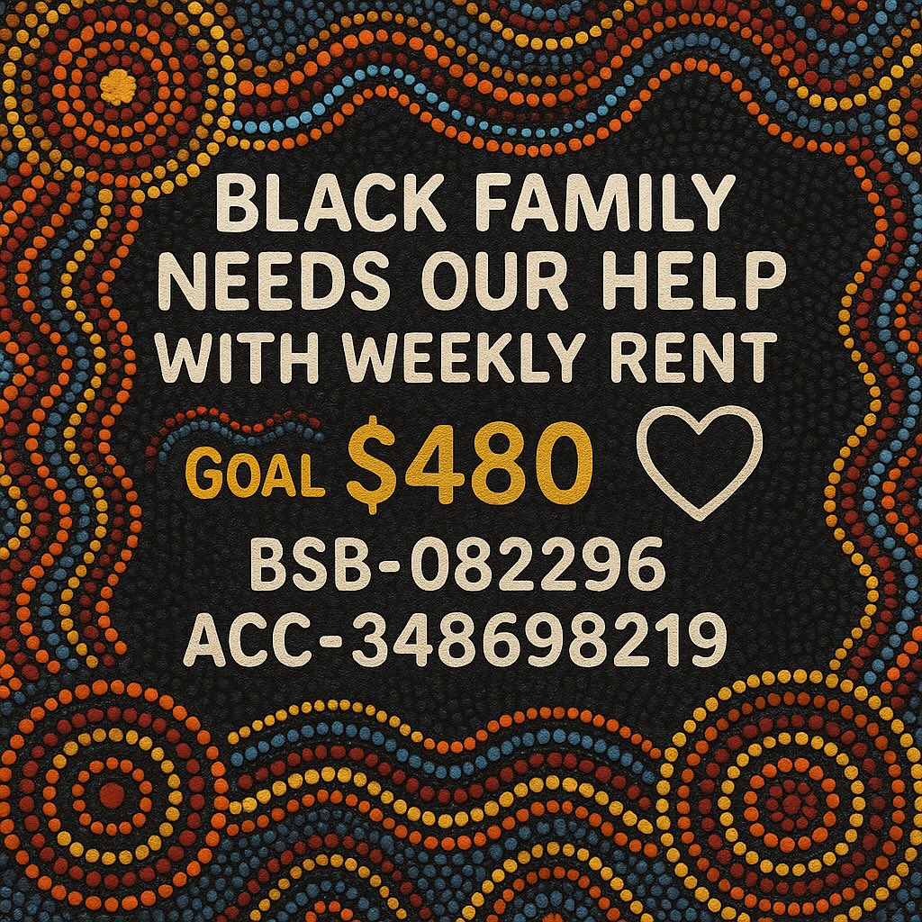BLACK FAMILY NEEDS OUR HELP WITH WEEKLY RENT