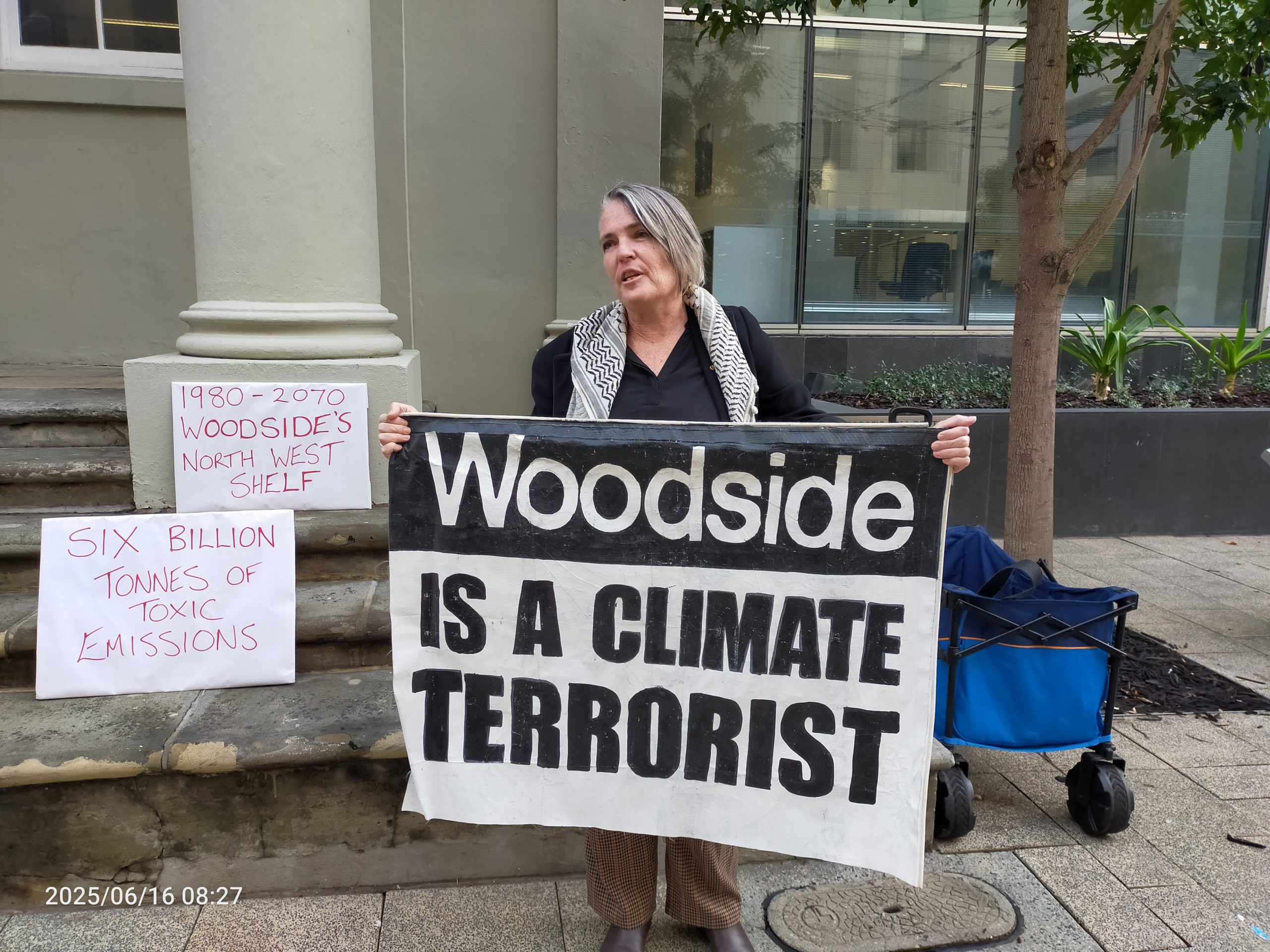 Rally Photos: “Petrina Harley Outside Perth Magistrate’s Court”
