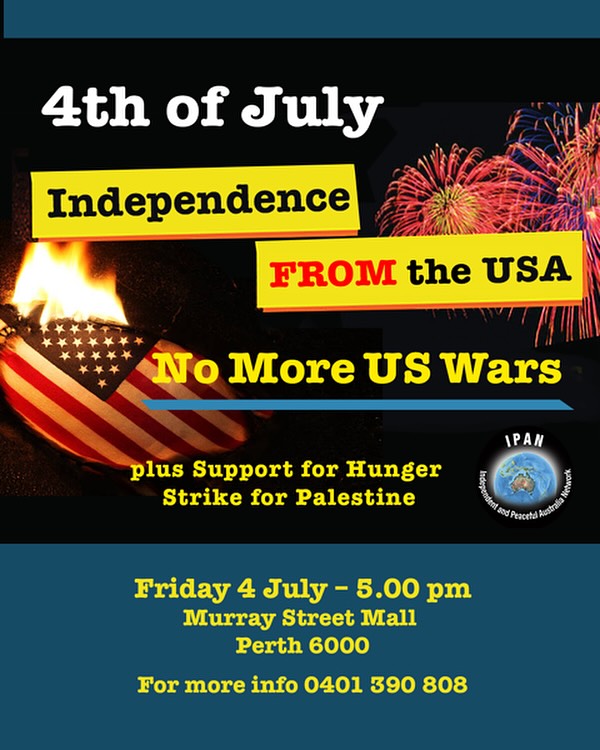 FOURTH OF JULY: INDEPENDENCE FROM THE USA