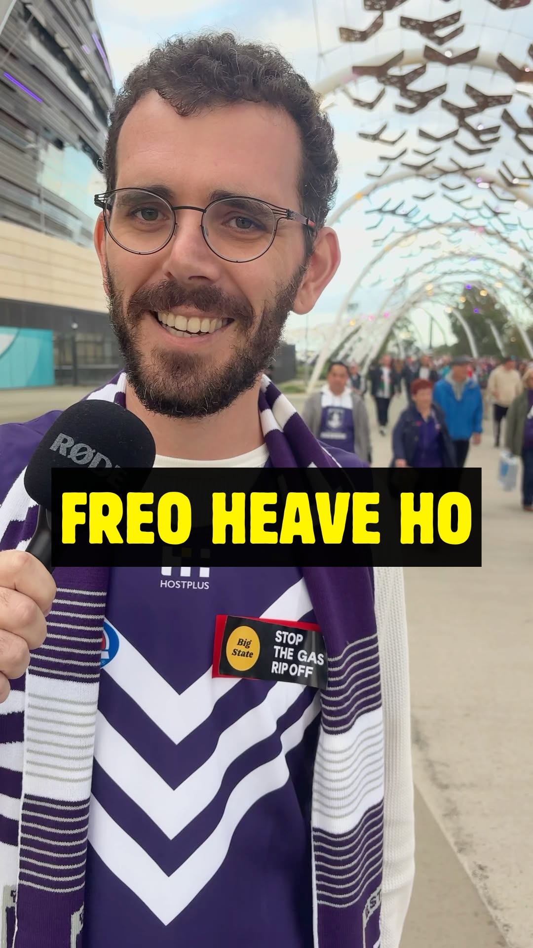 Give Woodside the “Heave Ho” (Fremantle Dockers)