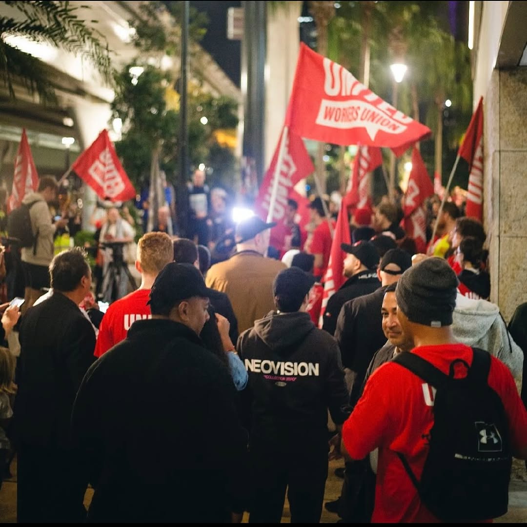Rally Photos: United Workers Union at Star Casino