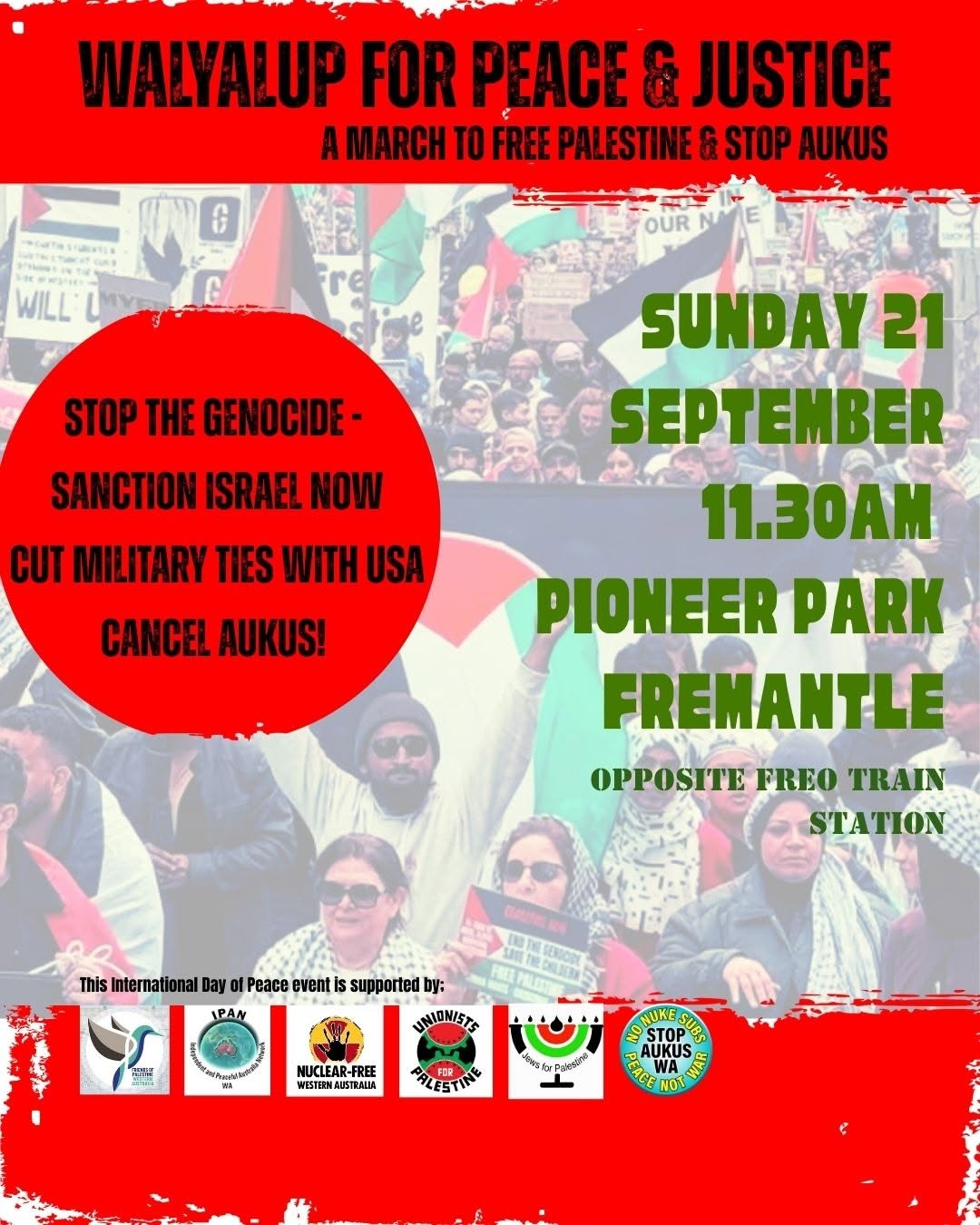 WALYALUP FOR PEACE & JUSTICE