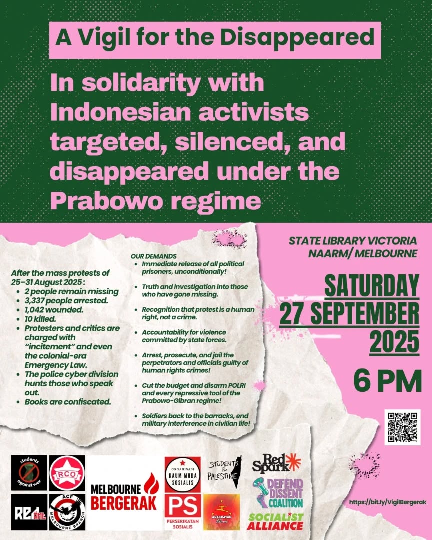A Vigil For The Disappeared