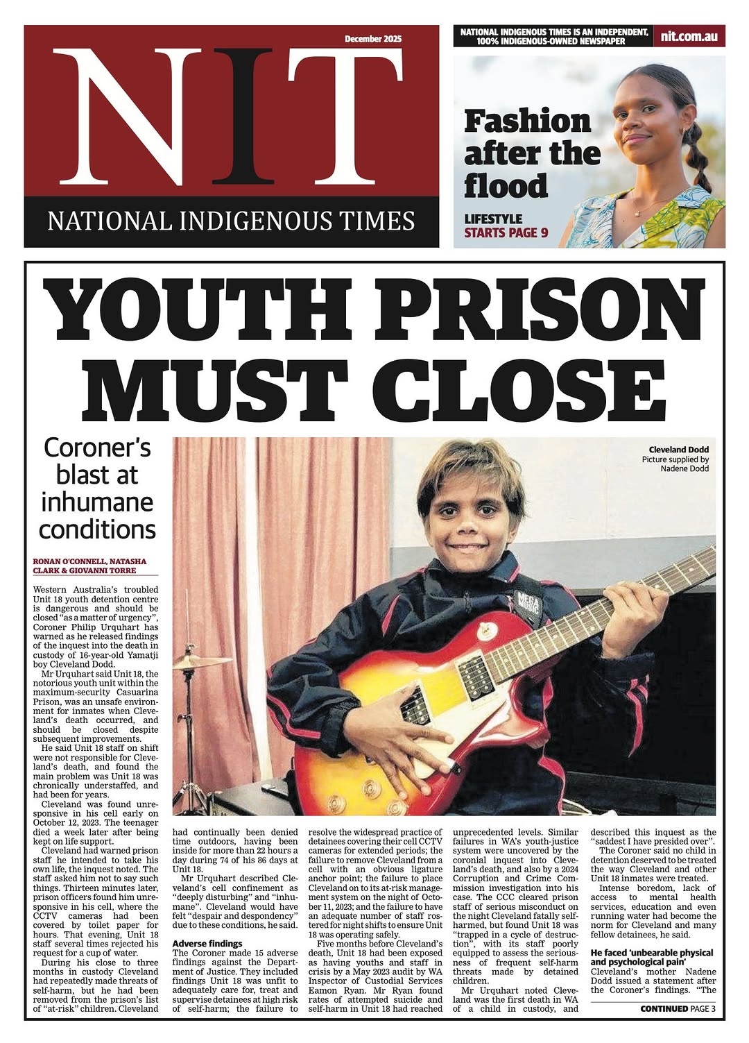 YOUTH PRISON MUST CLOSE
