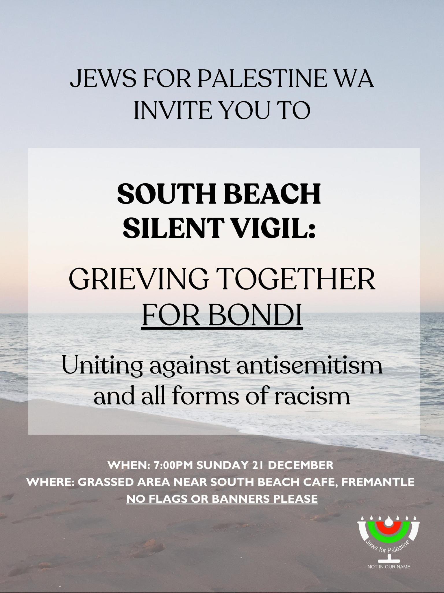 SOUTH BEACH SILENT VIGIL