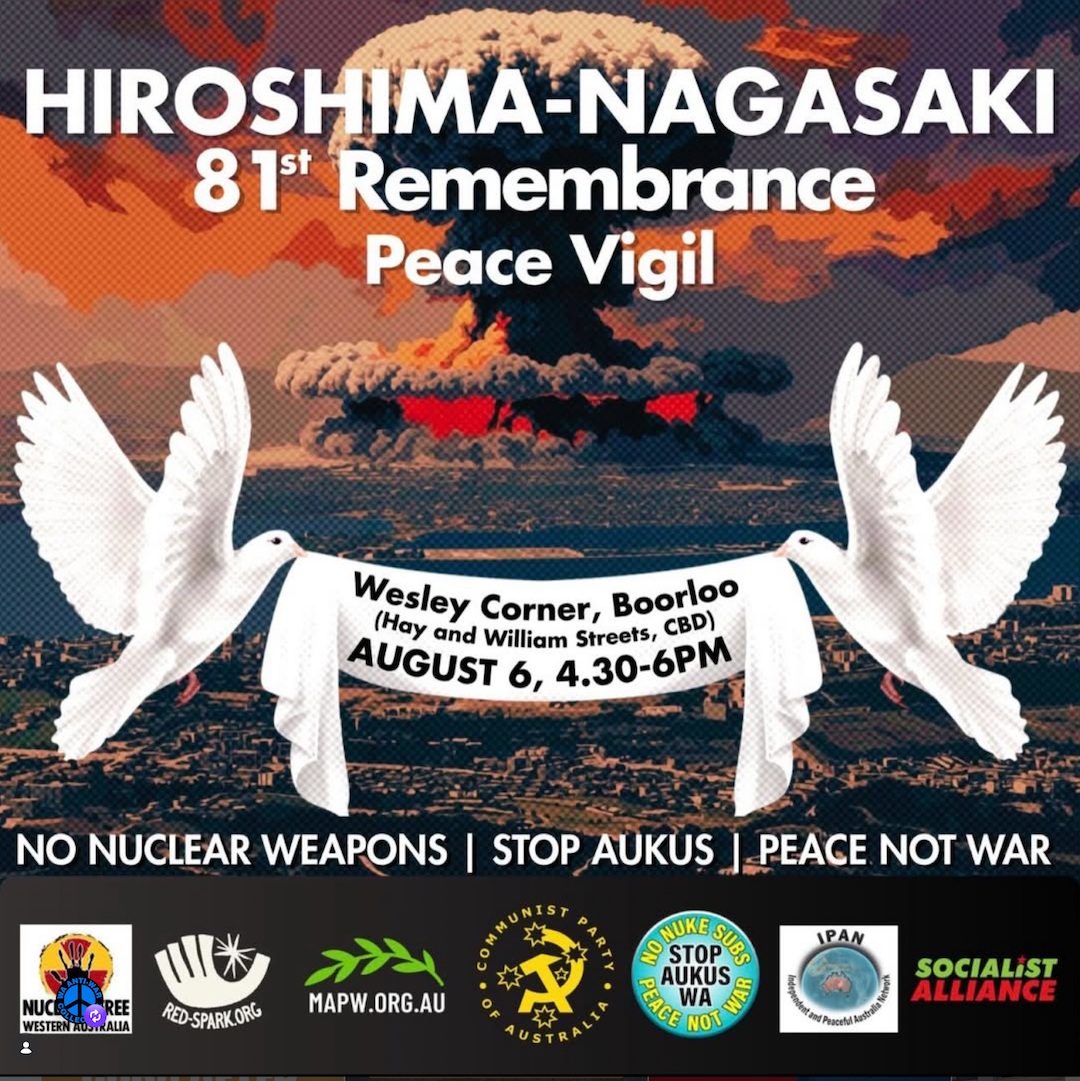 Hiroshima-Nagasaki Peace Vigil: 81 Years