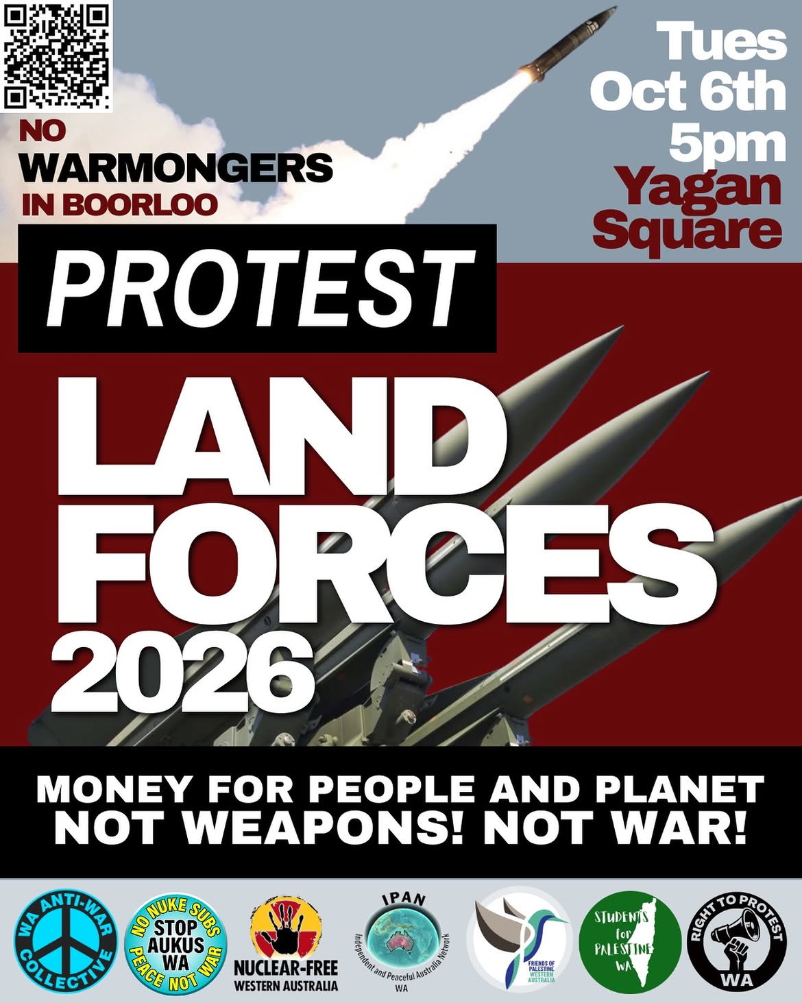 PROTEST LAND FORCES 2026