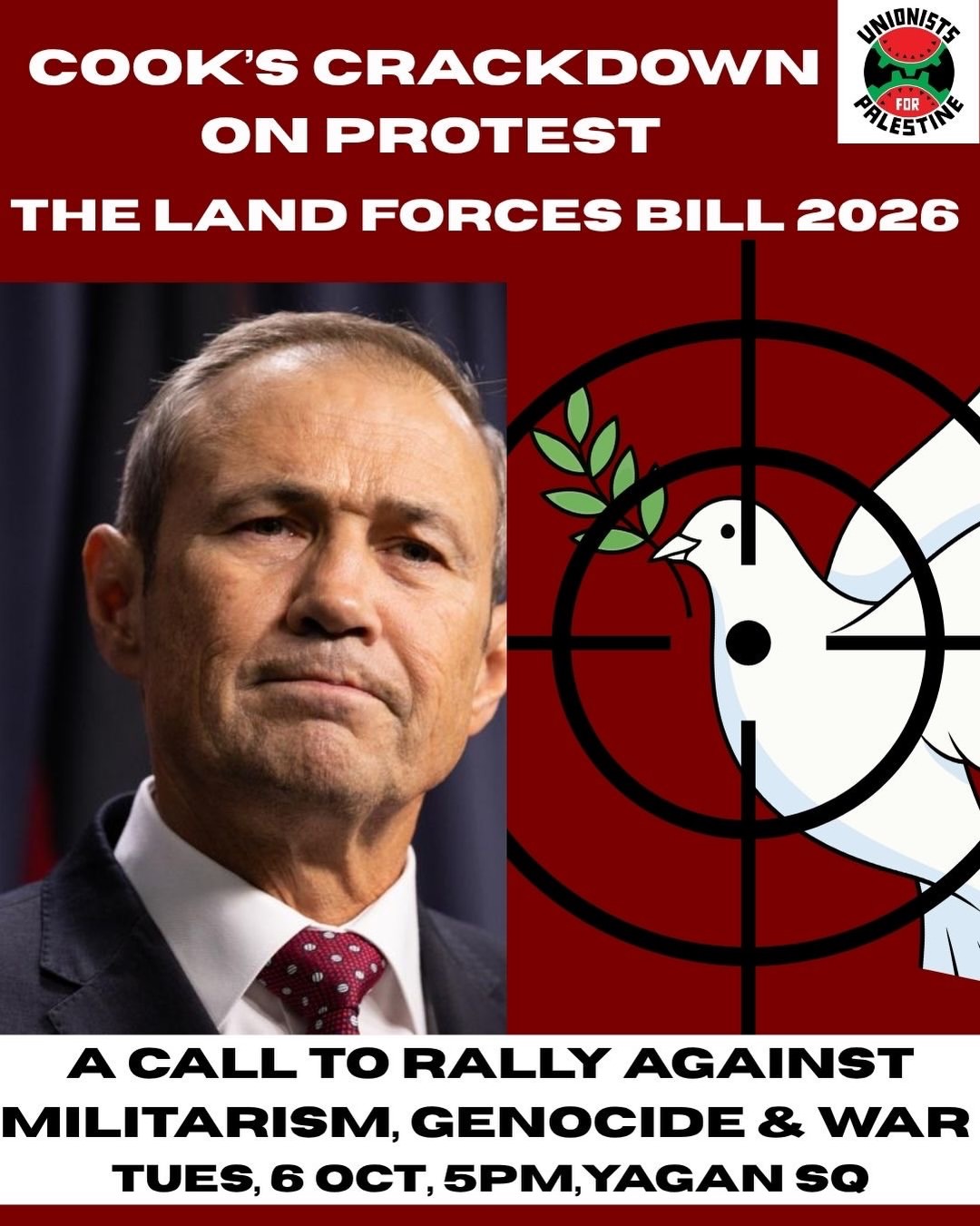 PREMIER ROGER COOK’S CRACKDOWN ON PROTEST